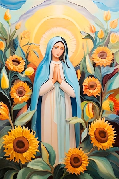 Foto la madre de jesús