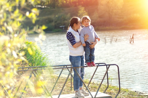 Madre y su hijo