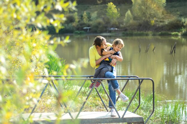 Madre y su hijo