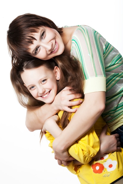 Madre y su pequeña hija