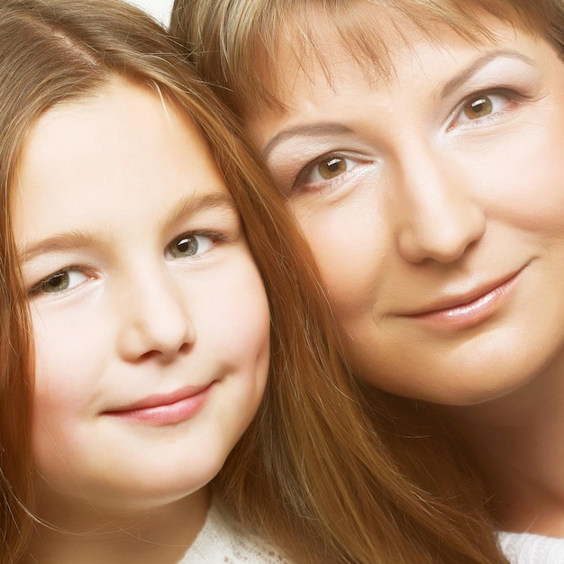 Madre y su pequeña hija