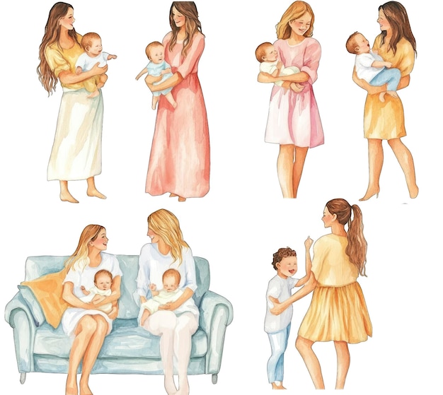 Madres y hijos