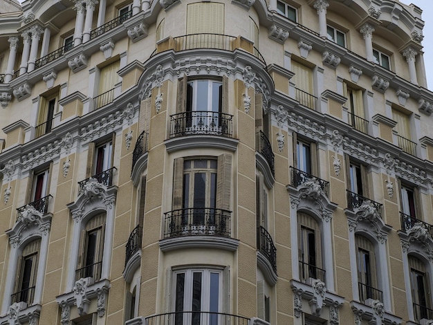 Madrid españa gran via edificio