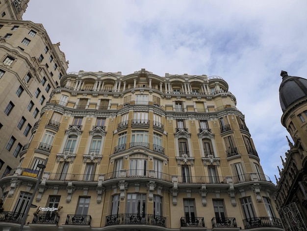 Madrid españa gran via edificio