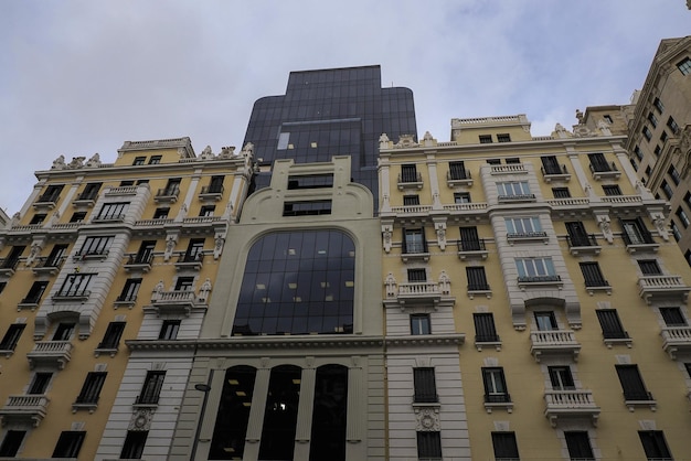 Madrid españa gran via edificio