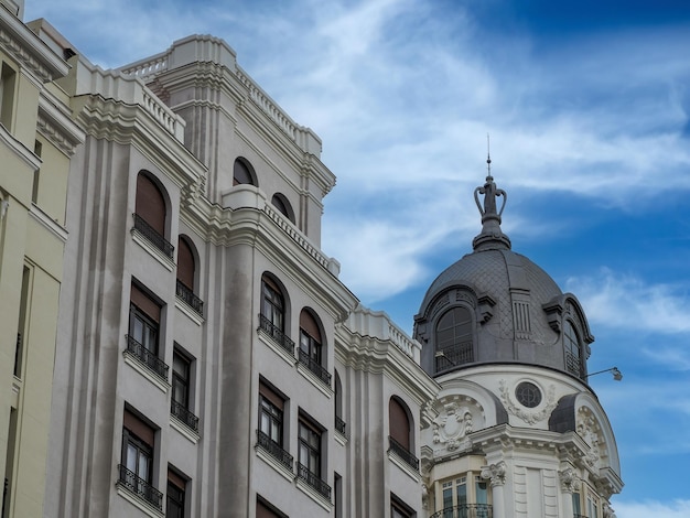 Madrid españa gran via edificio