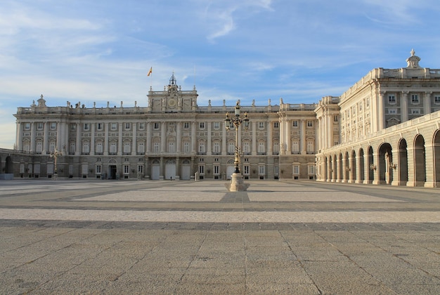 Madrid, España, el Palacio Real