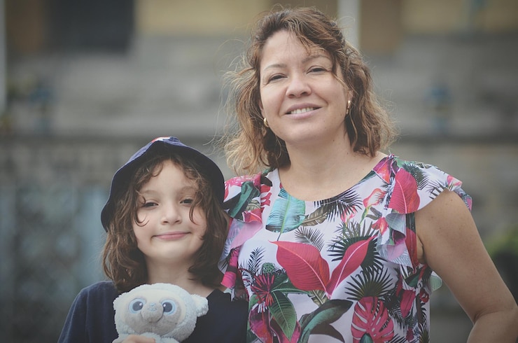 Foto mãe e filha