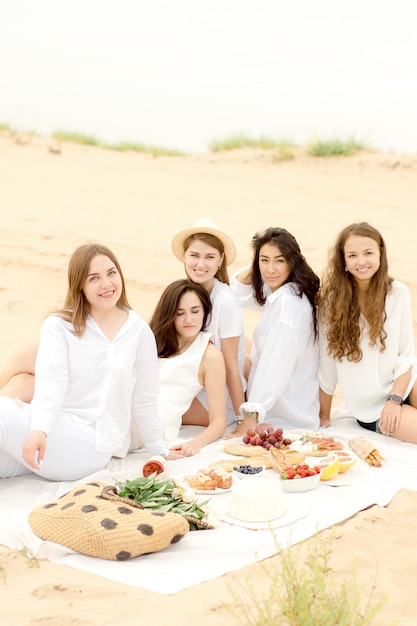 Mädchen am strand