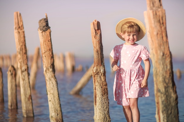 Mädchen am Strand