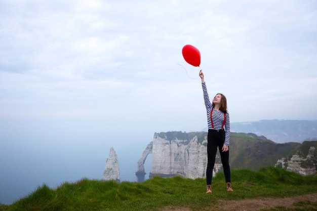 Mädchen mit Ballon