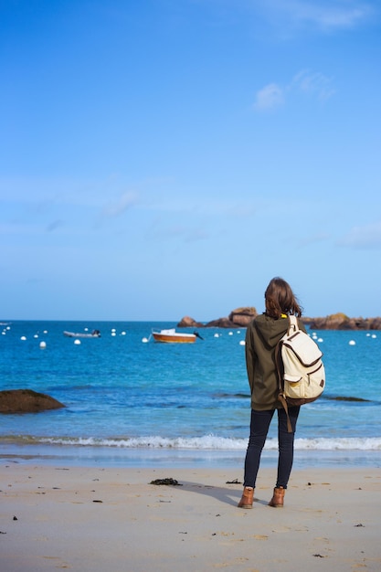 Mädchen und das Meer