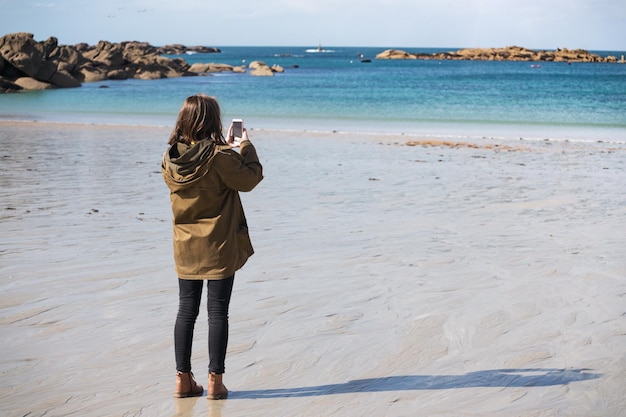 Mädchen und das Meer