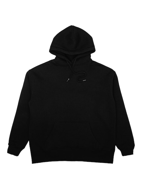 Männerhoodie auf weißem Hintergrund