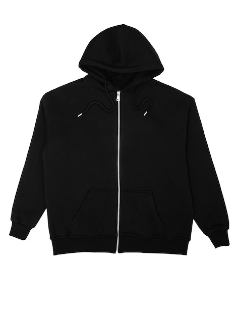 Männerhoodie auf weißem Hintergrund