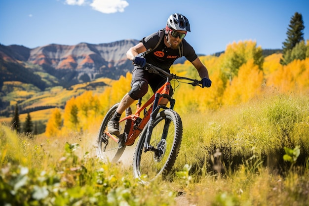 Maestría en bicicletas de montaña de alta altitud