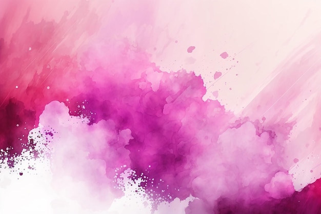 Magenta Aquarell abstrakter Hintergrund