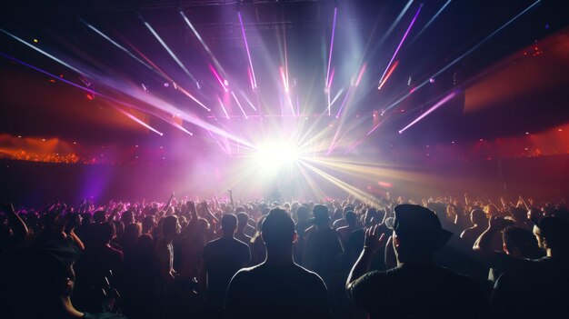 La magia del concierto abraza los destellos de lente en la fotografía de eventos