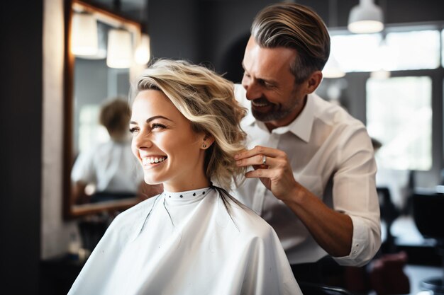 Magia da Transformação do Cabelo Celebrando o Dia Nacional do Cabelo no Salão