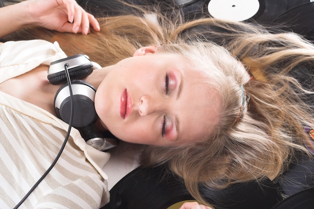 Magie der Musik, Foto der jungen Frau