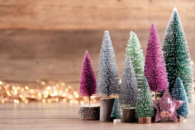 Foto magisch leuchtender weihnachtsbaum erstaunliche weihnachtenfeier