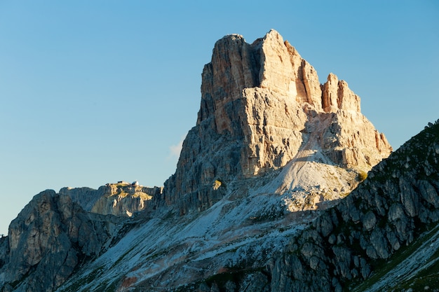 Foto magische dolomitenberge