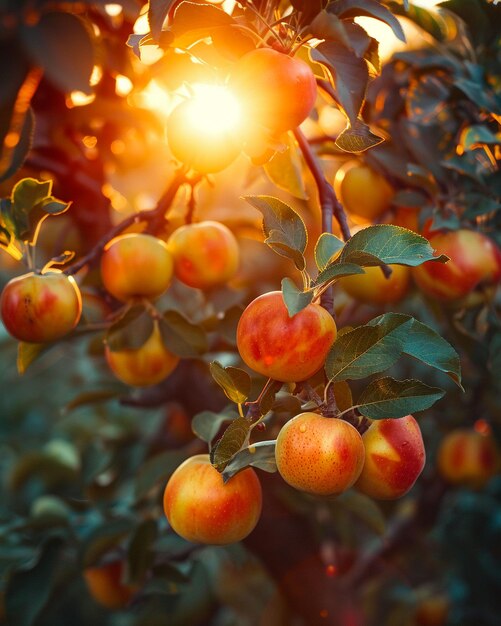 Magische Früchte Strahlende Roben