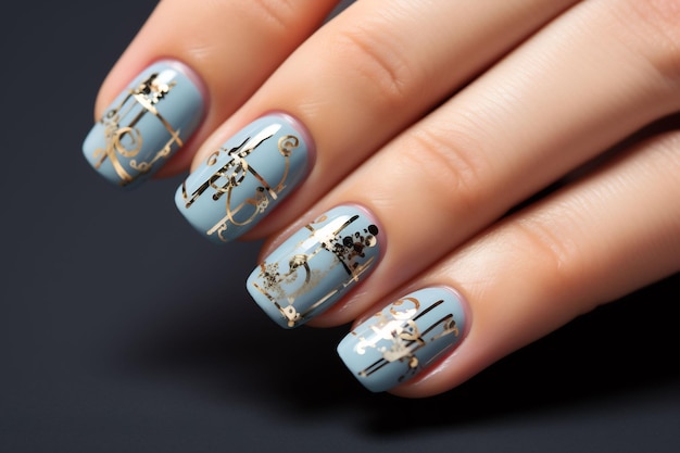 Magnetische Nailart-Designs für faszinierende Damen