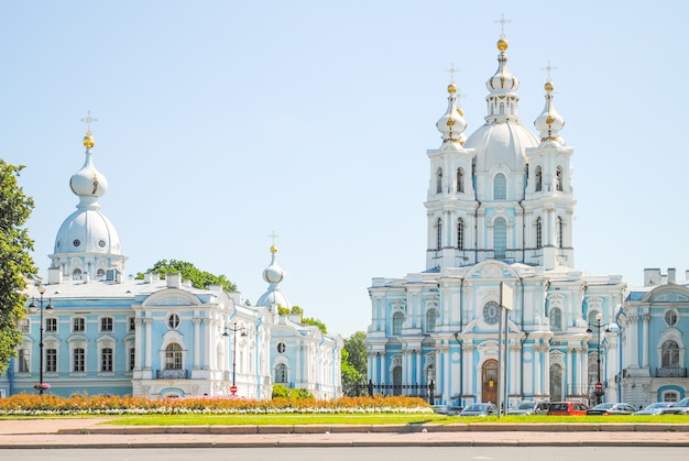 Magnífica igreja em São Petersburgo