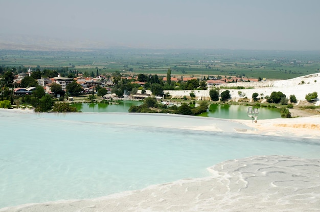 Magníficas piscinas de Pamukkale Turquía