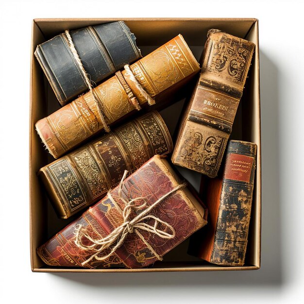 Magnificent Box libro de suscripción aislado en fondo blanco