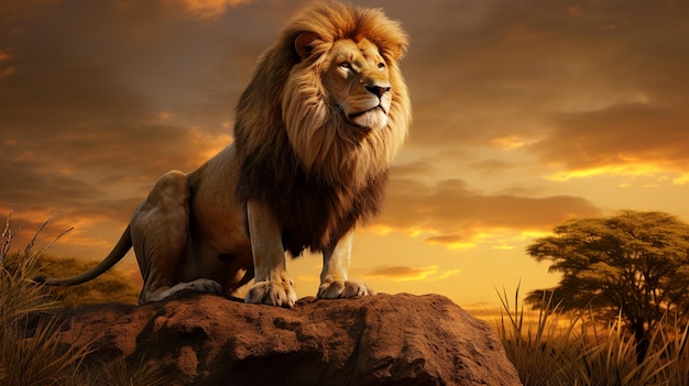 Magnificent_Lion_King (Rei do Leão)