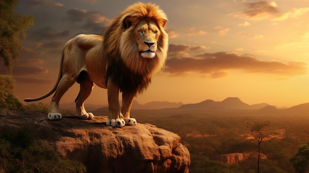 Magnificent_Lion_King (Rei do Leão)