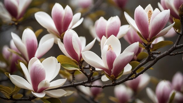 Foto magnolienblüten