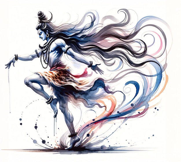 Maha Shivratri Lord Shiva Kunstwerk Mahadev Illustration