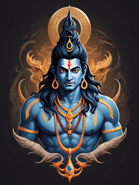 Mahadev-Vektorillustration