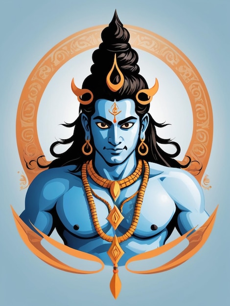 Mahadev-Vektorillustration