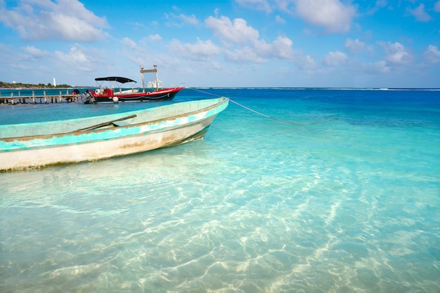 Mahahual karibischer Strand in Costa Maya