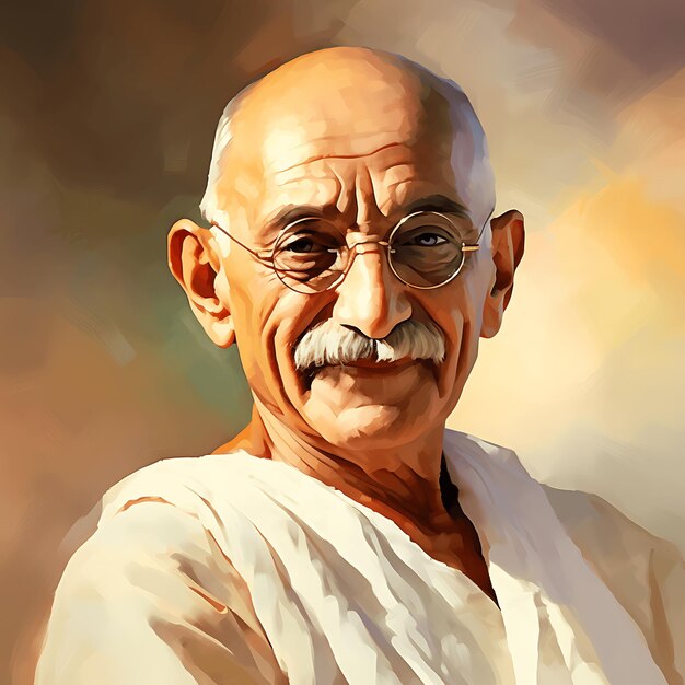 Foto mahatma gandhi luchador por la libertad indio 2 de octubre celebración de feliz gandhi jayanti fotos de stock