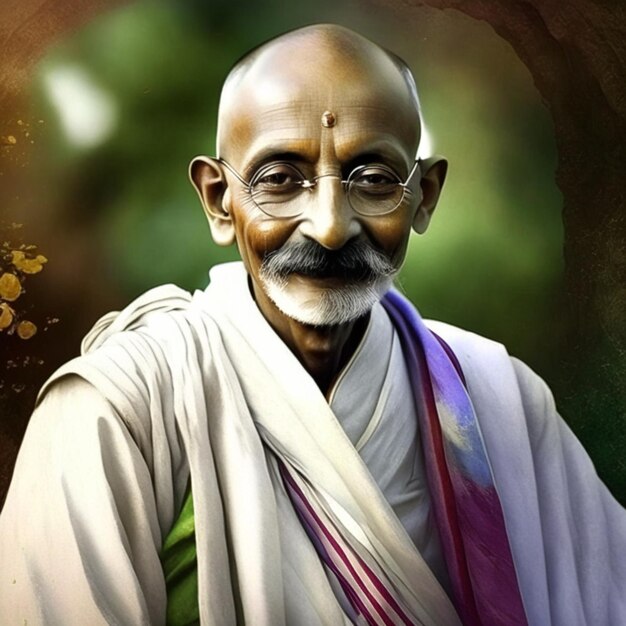 Mahatma Gandhi, lutador pela liberdade indiana