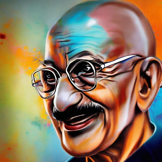 Mahatma Gandhi, o grande líder indiano