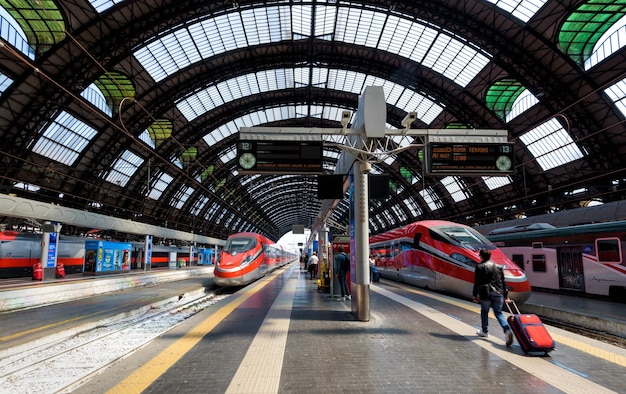 Foto mailand hauptbahnhof italien