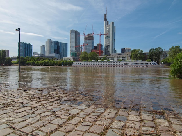 Main-Hochwasser in Frankfurt am Main