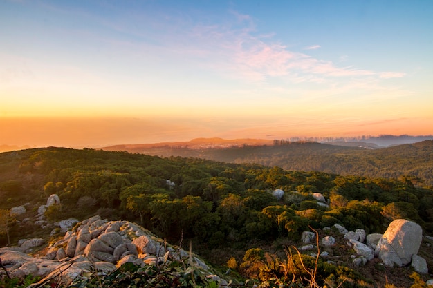 Maior ponto de vista da região de Sintra localizado em Portugal.