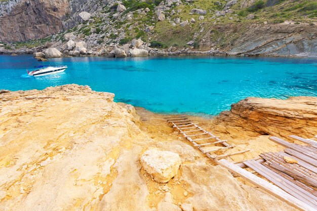 Maiorca Cala Figuera praia de Formentor Mallorca