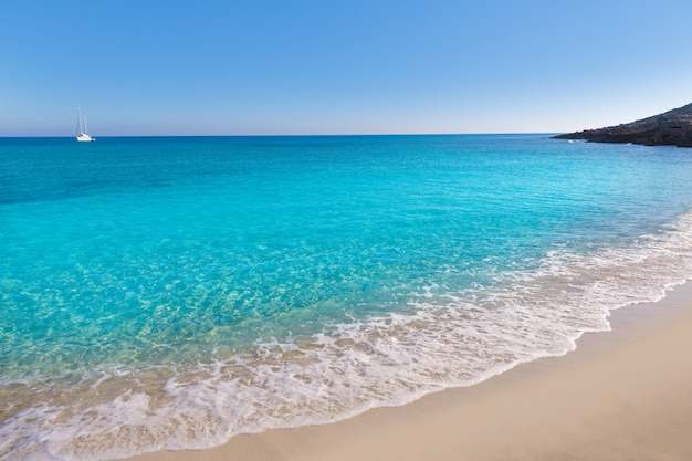 Maiorca Cala Mesquida praia em Maiorca Baleares