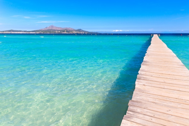 Maiorca Platja de Muro praia Alcudia bay Mallorca