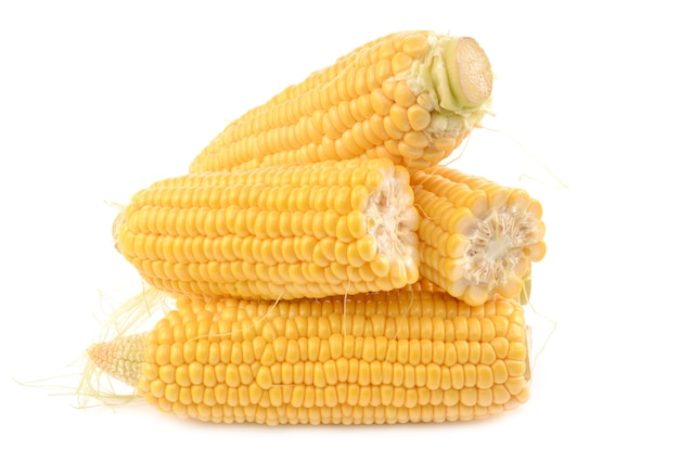 Mais isoliert auf weiß