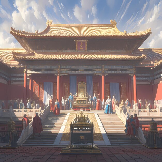 Majestad y Tradición de la Corte Imperial China