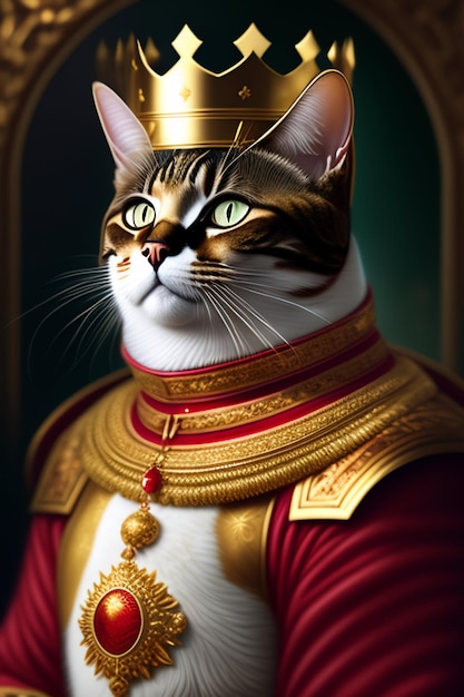 Majestätische Katze